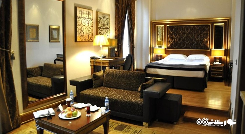 نمای تخت بزرگ اتاق استاندارد