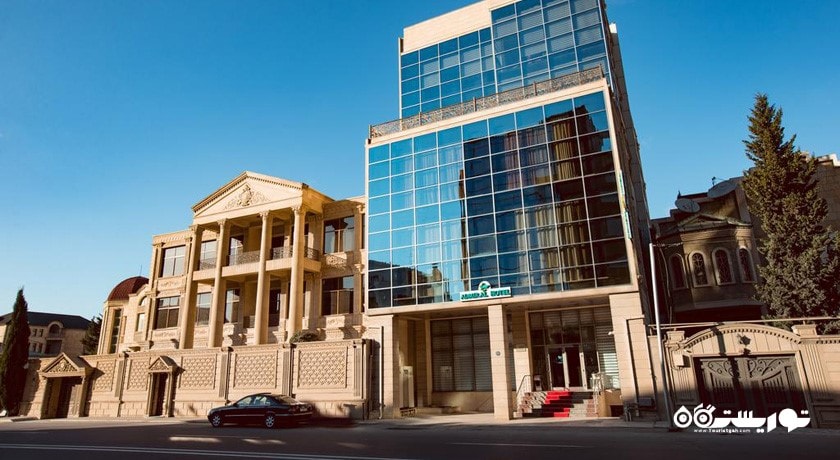 نمای ساختمان هتل ادمیرال باکو