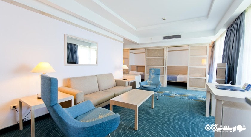 محوطه نشیمن سوئیت فمیلی دلوکس