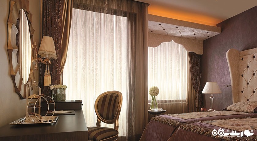 نمای اتاق پرمیوم هتل مردان پالاس