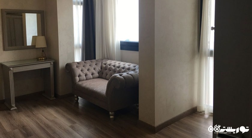 محوطه نشیمن سوئیت مرمر