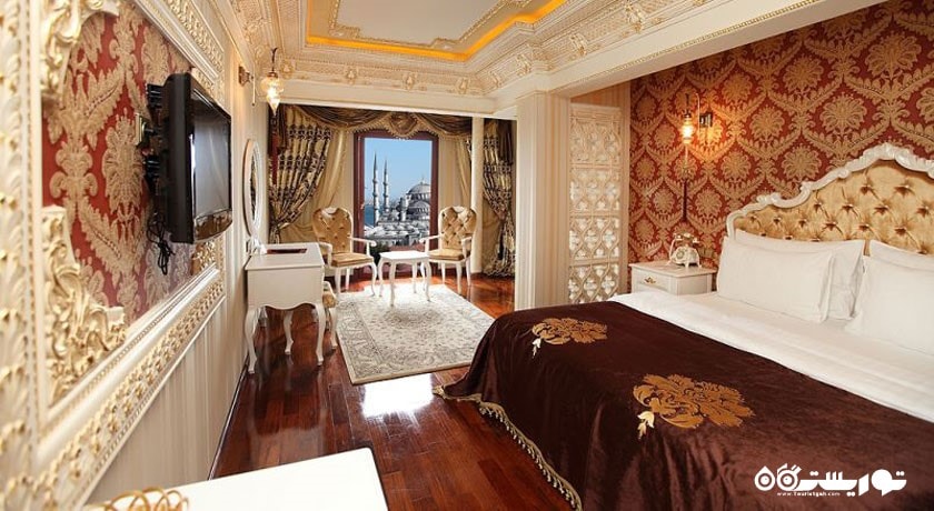 نمای تخت بزرگ اتاق سوپریور