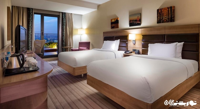 اتاق توئین هتل هیلتون گاردن گلدن هورن