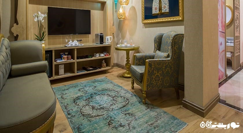 	محوطه نشیمن سوئیت حرم