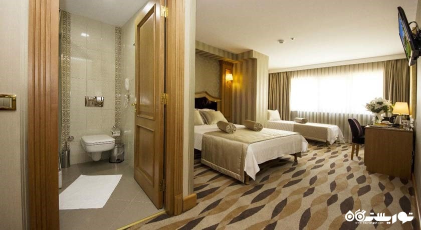 نمای اتاق تریپل هتل آپریلیس