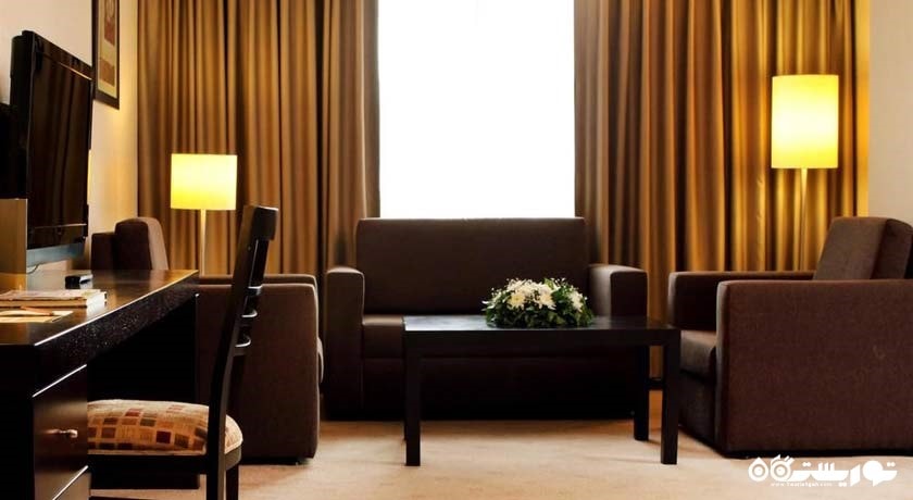 محوطه نشیمن سوئیت هتل	