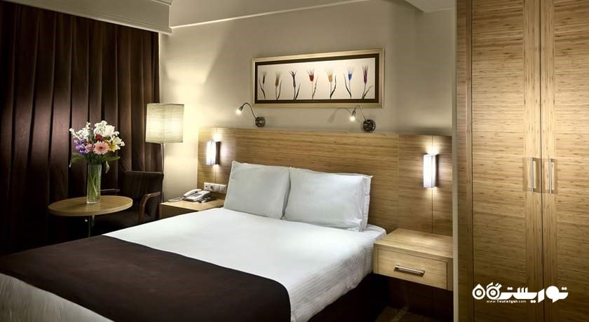 نمای تخت اتاق سینگل	