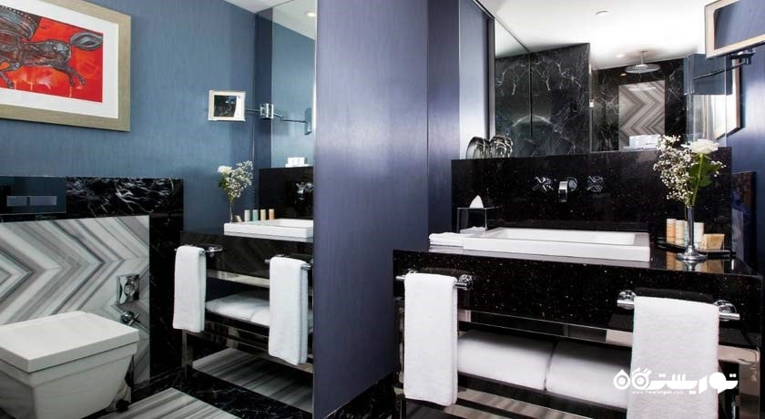 حمام و سرویس بهداشتی اتاق ها	