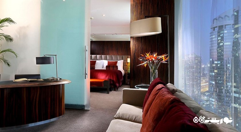 محوطه نشیمن سوئیت دلوکس