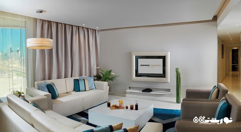 محوطه نشیمن آپارتمان سه خوابه