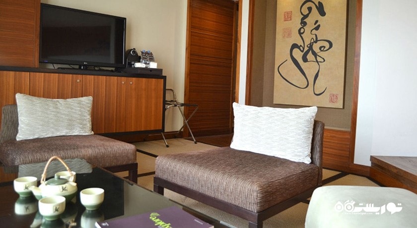 نمای محوطه نشیمن اتاق جپنیز