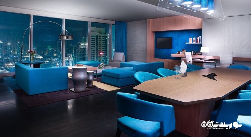 محوطه نشیمن سوئیت پرزیدنشال