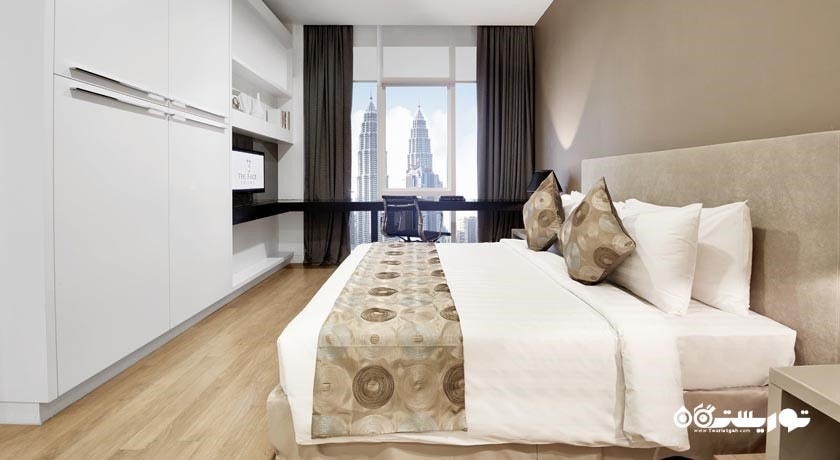 تخت بزرگ سوئیت دلوکس دوخوابه