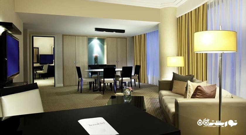 محوطه نشیمن سوئیت هتل