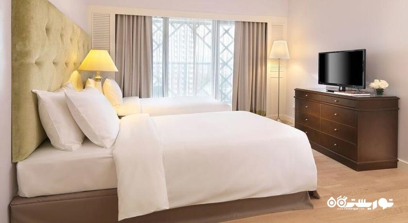 تخت های توئین آپارتمان یک خوابه