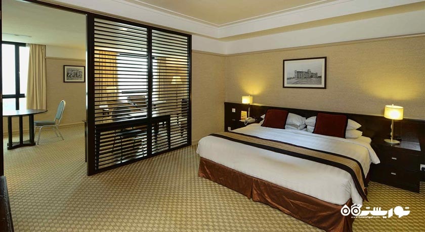 نمای تخت بزرگ سوئیت یک خوابه