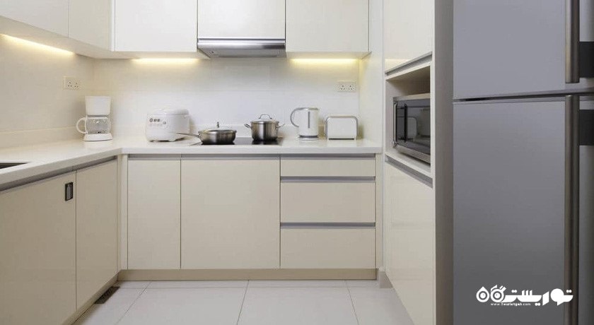 نمای آشپزخانه سوئیت پرمیر