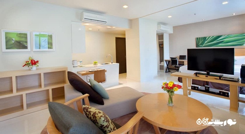 محوطه نشیمن سوئیت استودیو