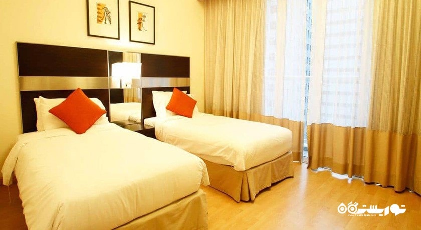 تخت های توئین سوئیت دلوکس دوخوابه