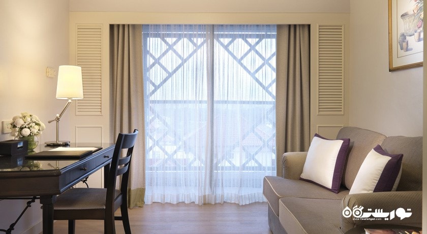 نمای محوطه نشیمن سوئیت پرمیر