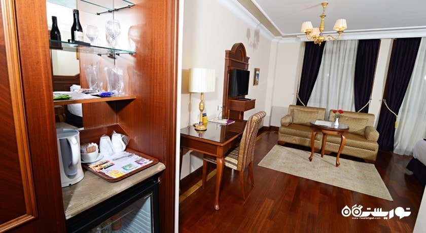 محوطه نشیمن سوئیت کانکتد