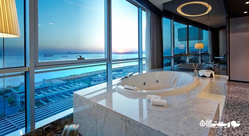 نمای جکوزی سوئیت پرزیدنشال