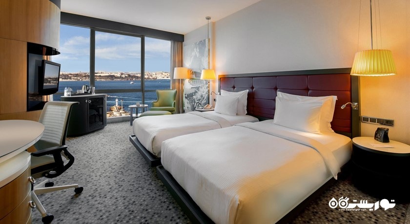 تخت های توئین اتاق دلوکس