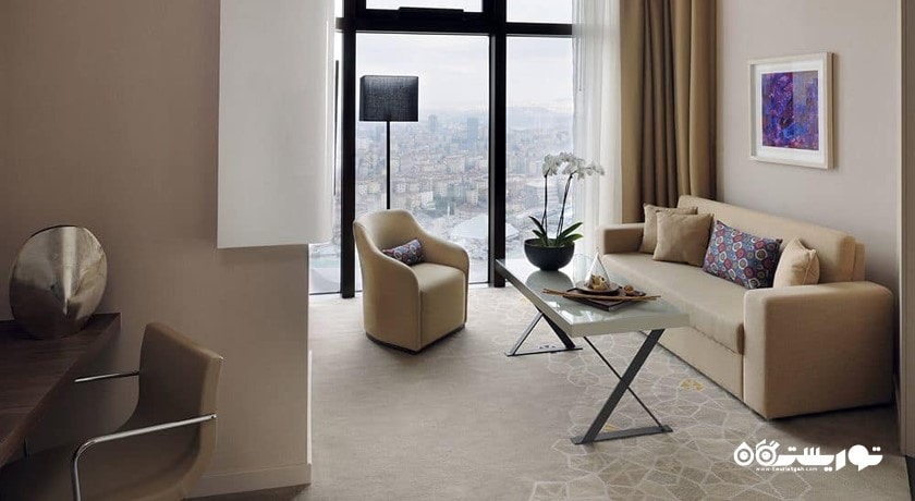 محوطه نشیمن سوئیت جونیور