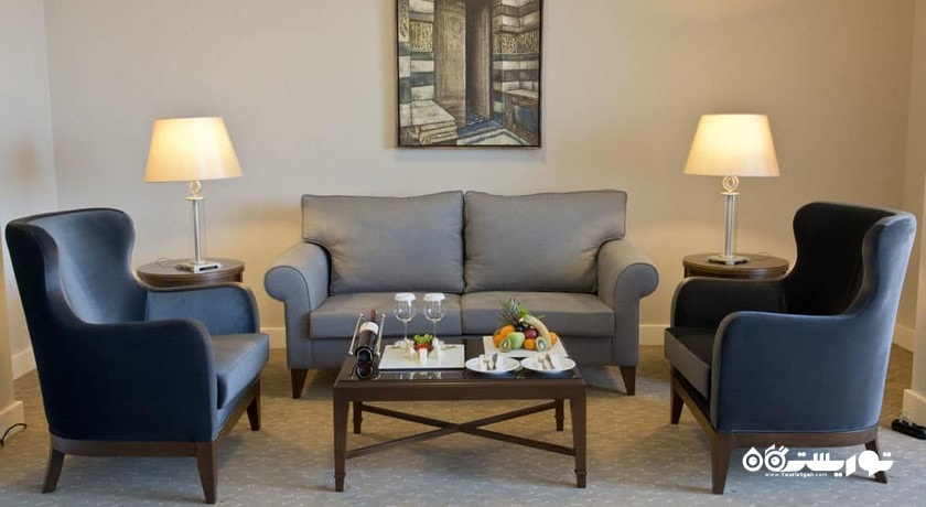 محوطه نشیمن سوئیت هتل