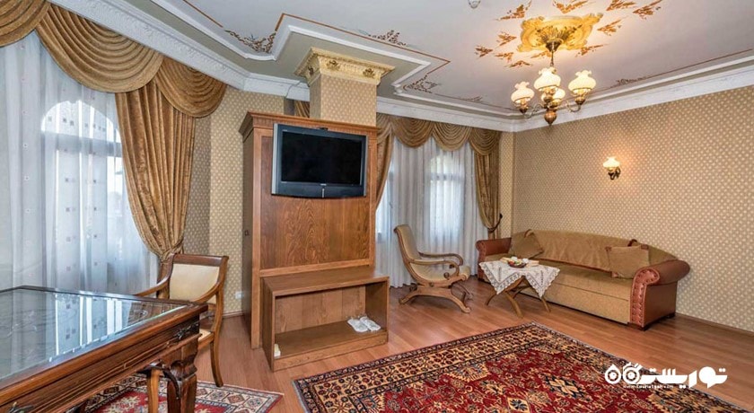 محوطه نشیمن سوئیت دلوکس