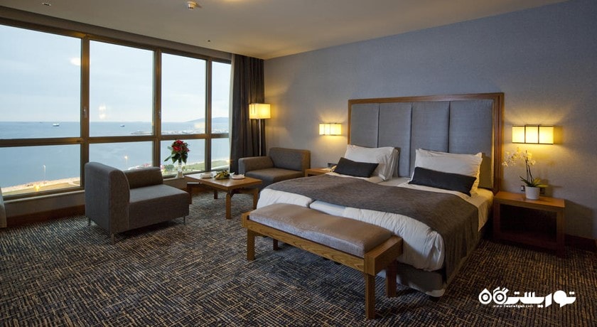 اتاق دلوکس با چشم انداز دریا