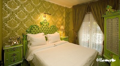 نمای تخت بزرگ اتاق دلوکس