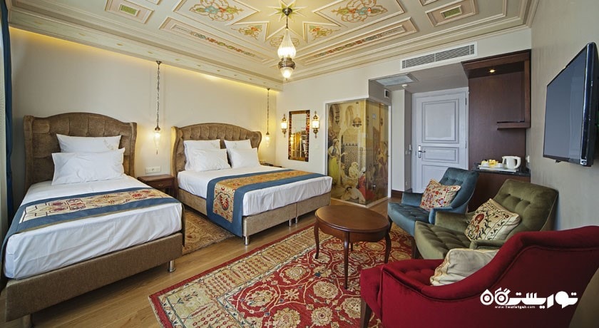 تخت های اتاق دلوکس تریپل