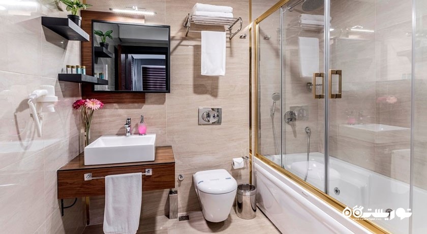 حمام و سرویس بهداشتی اتاق ها