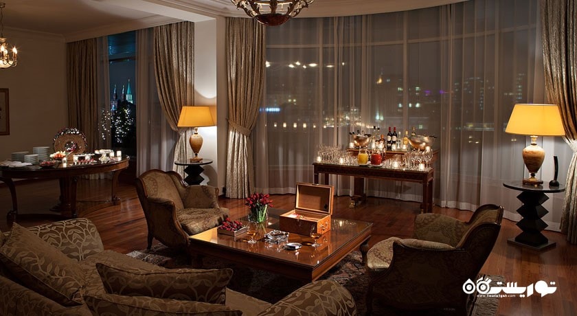 محوطه نشیمن سوئیت پرزیدنشال