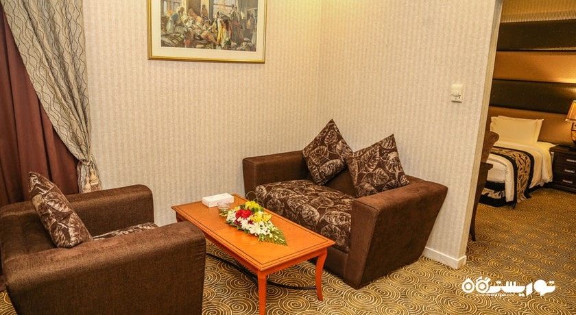 محوطه نشیمن سوئیت هتل
