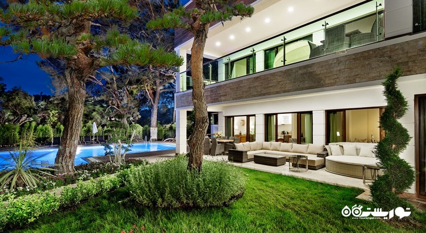 نمای ساختمان سوئیت گرند دلوکس