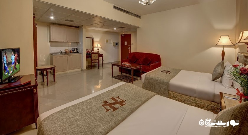 تخت های توئین اتاق دلوکس