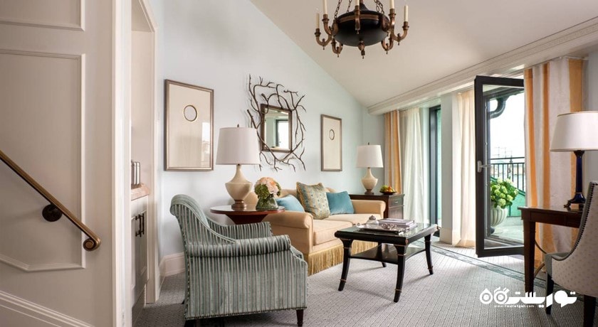 محوطه نشیمن سوئیت تراس