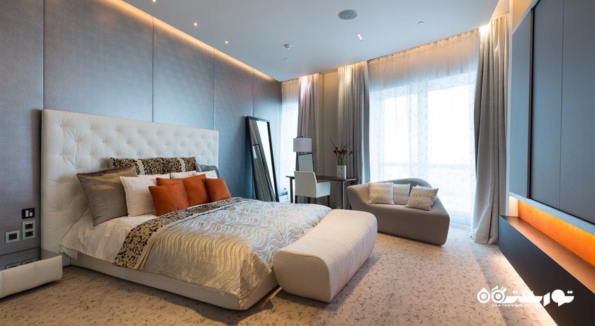 نمای تخت بزرگ سوئیت پنت هاوس