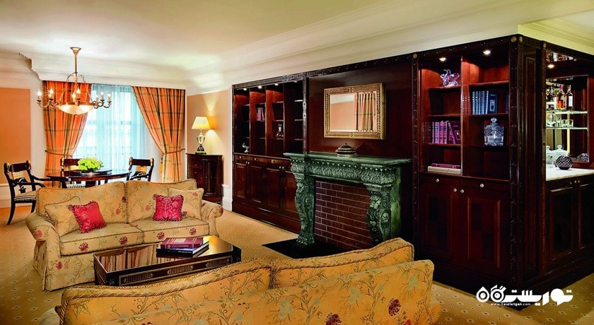 محوطه نشیمن سوئیت کارلتون