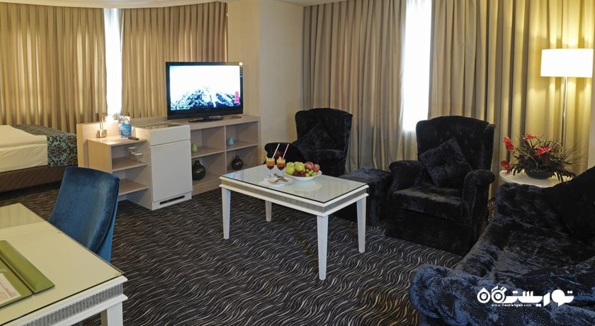 محوطه نشیمن اتاق دلوکس