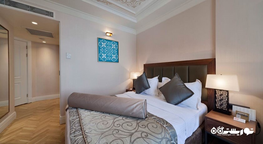 نمای تخت بزرگ اتاق سینگل