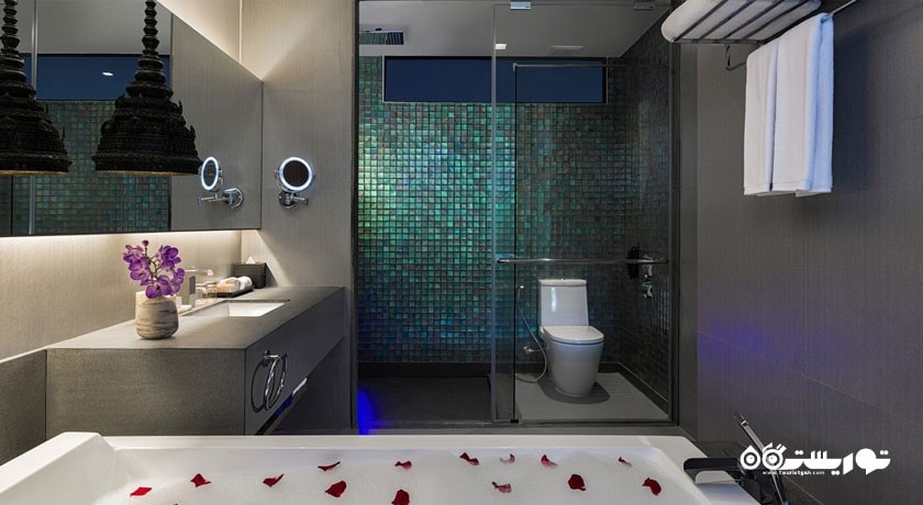 حمام و سرویس بهداشتی اتاق ها