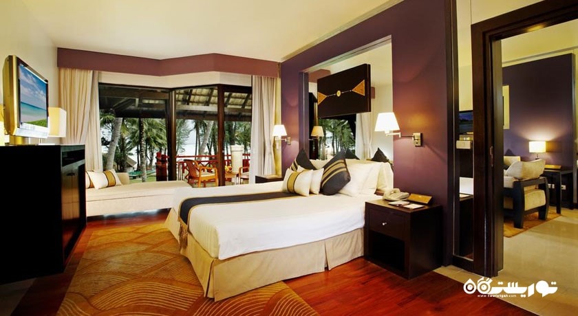 نمای تخت بزرگ سوئیت یک خوابه