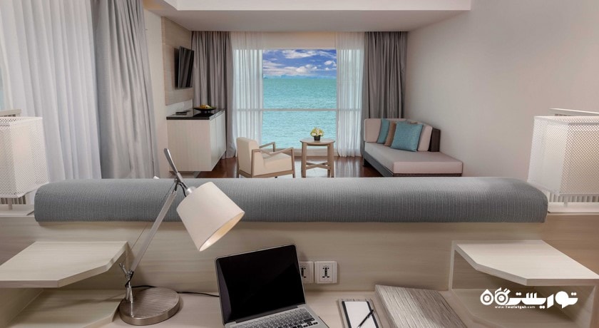 محوطه نشیمن سوئیت دلوکس