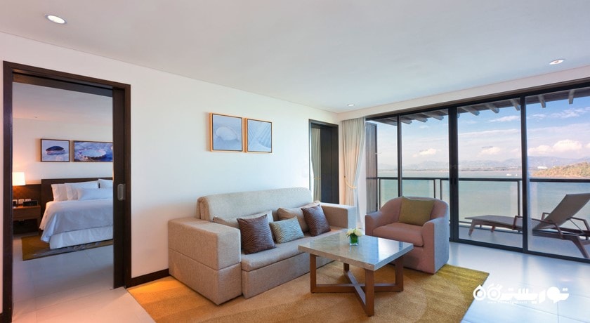 محوطه نشیمن سوئیت دلوکس