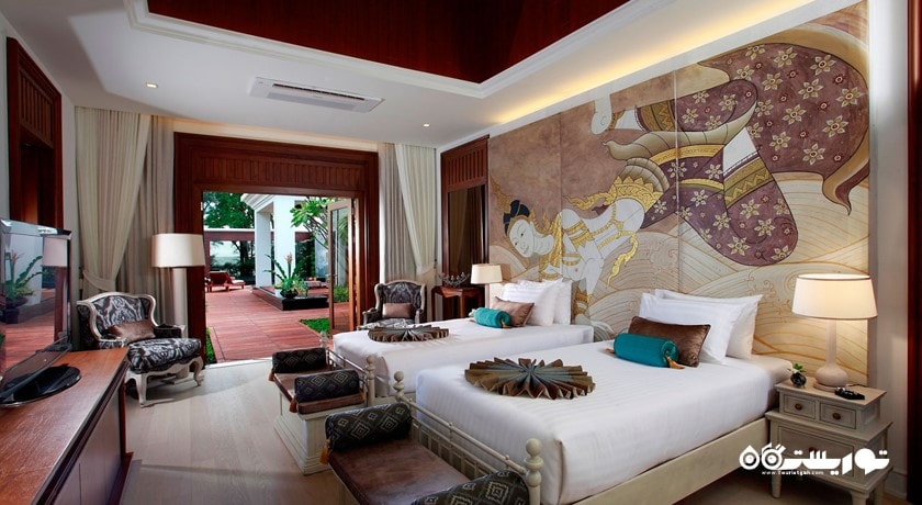 تخت های توئین ویلا دوخوابه