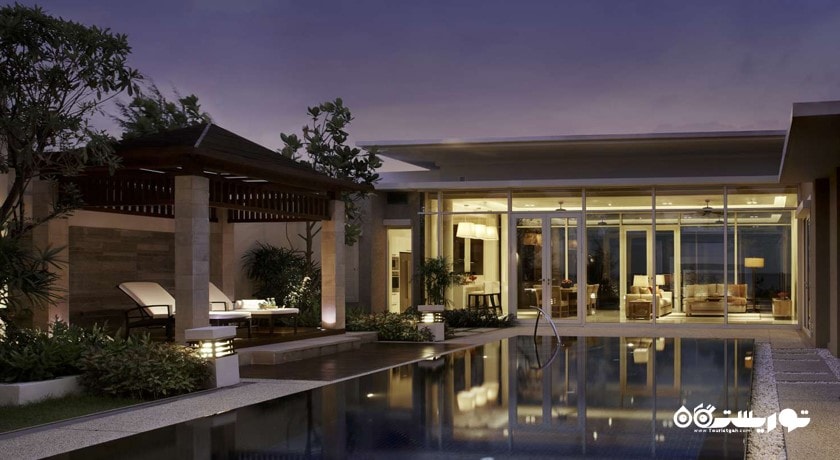 نمای کلی ویلا لاکچری سه خوابه