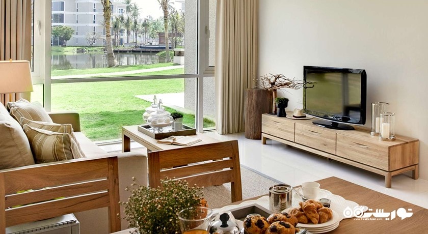 محوطه نشیمن سوئیت دلوکس دوخوابه